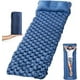 thumbnail image 4 of Colchon Inflable Plegable Para Camping Outdoor azul, 4 of 7