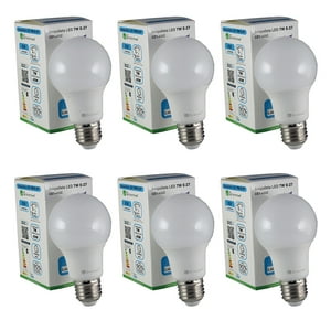 Green E - Ampolleta Led 7W / E27 Luz Fría / X6 Unidades