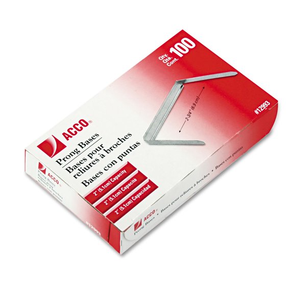 Bases para sujetadores ACCO Brands 7 cm (100 unidades)