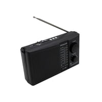 Philco - Radio 3 Bandas Usb Aux Recargable Negro Ic-18R