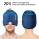 thumbnail image 4 of Mascarilla calmante ONLYCARE para aliviar la migraña, terapia de frío y calor, 4 of 7