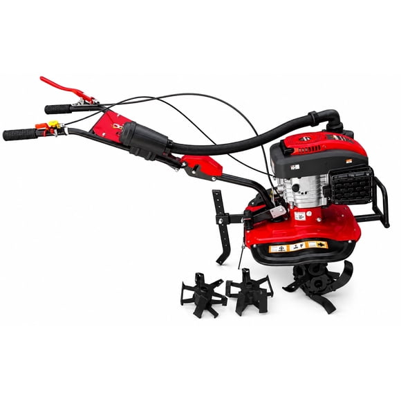 Motocultivador Force Max 3kw 4.08hp Bencina 4 Cuchillas