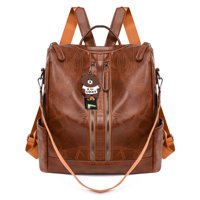 Movac - Mochila Bolso Para Mujer De Material Cuero Pu Impermeable