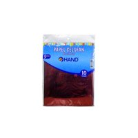 Hand - 10 Pliegos Papel Celofán 80X100Cms Colores - Ps