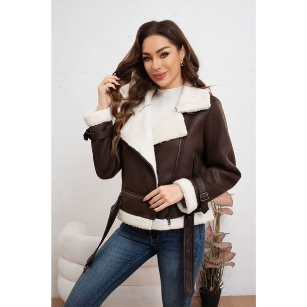 Chaqueta Mujer Piloto Chiporro Cierres Full Tendencia 7045