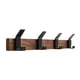 thumbnail image 2 of Gancho de pared para colgar abrigos de pared, gancho de almacenamiento montado en pared Simple portátil, organizador de puerta para bufandas, Hotel, g Cuatro ganchos, 2 of 5