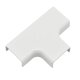 thumbnail image 1 of Cubierta para cables Wiremold C51 con conector en T, organizador, blanco, 1 of 4