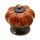 thumbnail image 1 of Ronda calabaza forma de gabinete gabinete tira perillas naranja, 1 of 5