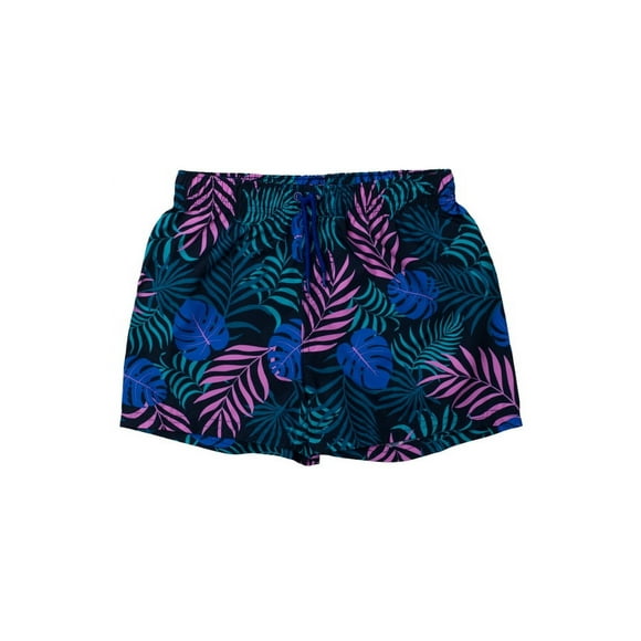 Traje De Baño Estampado Morado Short Niño 4