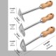 thumbnail image 3 of Juego de raspadores tipo gancho para raspar CHILI TOOLS de acero inoxidable, 3 piezas, 3 of 7
