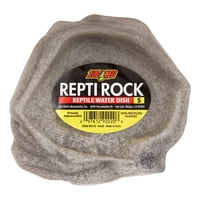 Plato De Agua Zoo Med Reptile Rock Small