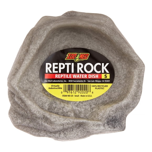 Plato de agua Zoo Med Reptile Rock Small