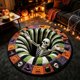 thumbnail image 1 of Alfombra redonda 3D Vórtice Halloween 41 cm – Gaukomzs, 1 of 8
