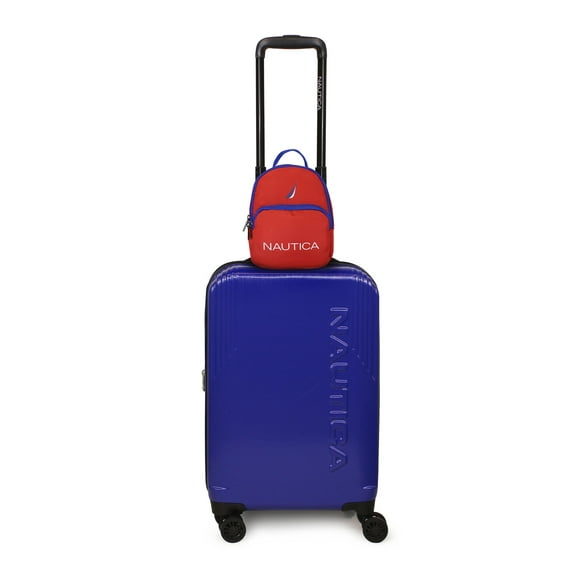 Pack Maleta cabina S (10 Kg) Hope Royal Blue + Mini Mochila Parvus Rojo