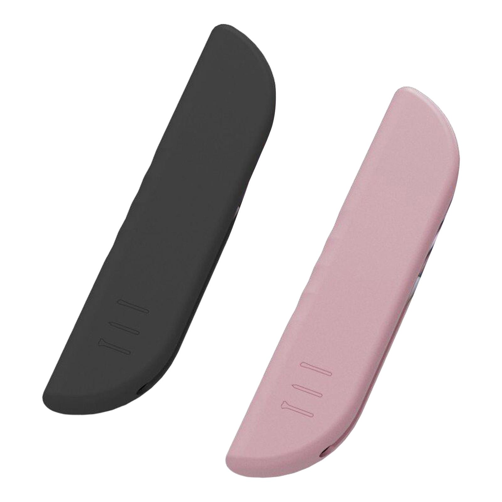 Ioensy - 2 Piezas Portaescobillas De Maquillaje Portátil Resistente Al Agua Elegante Silicona