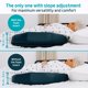 thumbnail image 4 of Bedsore Pillow Positioning Wedge Lunderg con 2 fundas de almohada, 4 of 6
