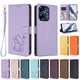 thumbnail image 3 of Funda Volteable tipo Billetera con Correa para Infinix Hot 30 4G, Lila Claro, 3 of 6
