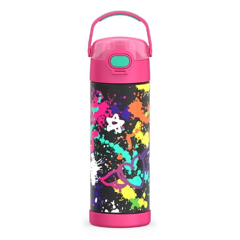 Botella Con Aislamiento Al Vacío Thermos Funtainer 473 Ml Graffiti Girl