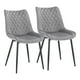 thumbnail image 1 of Set de 2x Sillas comedor Greta gris – Modelo B3078-1, 1 of 3