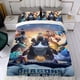thumbnail image 4 of Cómo Entrenar a Tu Dragón 4 Conjunto de sábanas temático, trío de piezas, cómodo y amigable con la piel, diseño único, regalo de decoración para el hogar para familiares, amigos y fans,173cm *218cm, 4 of 6