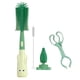 thumbnail image 5 of 4 cepillos para botellas de chupete, artículos de limpieza, cepillo de limpieza portátil, fregador multifuncional, limpiador de cocina resistente al Verde, 5 of 5