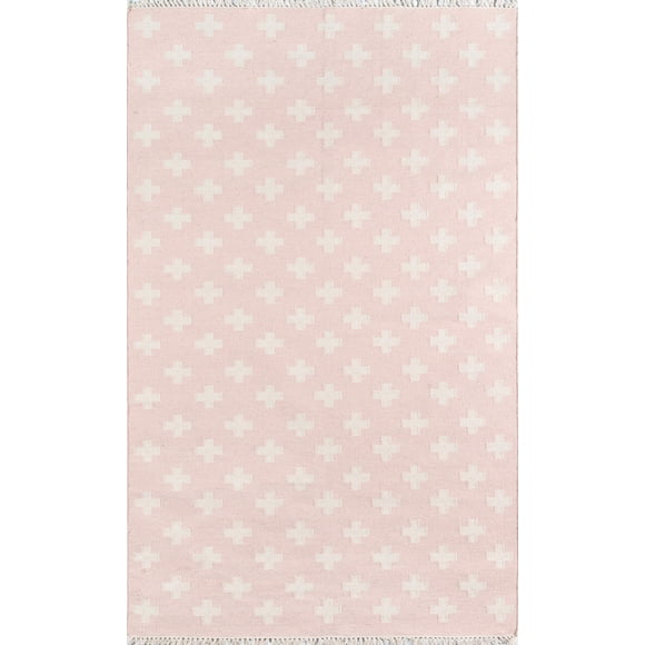Alfombra Novogratz de Momeni Topanga Lucille, color rosa, 60 cm x 90 cm