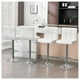 thumbnail image 5 of Pack 8 Sillas Taburete Tipo Bar Ajustable 60-80cm con Respaldo rojo, 5 of 7