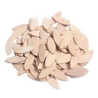 Bothyi - 100 Uds. De Galletas Para Unir Madera, Astillas De Madera De Haya Artesanales, Proyectos De Carpintería No10 53X19X4Mm