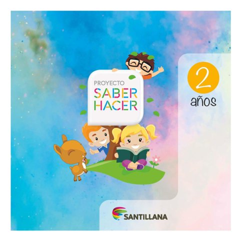 Santillana - Caja Parvulo 2 Años Saber Hacer (Libro Integrado + Material Concreto )