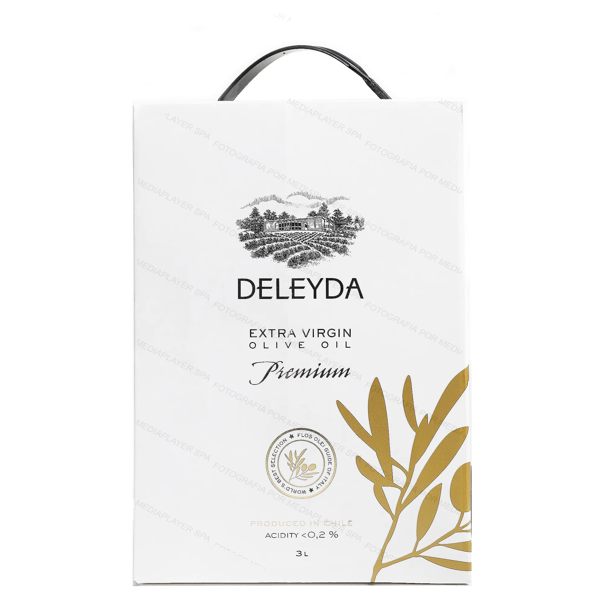 Aceite De Oliva Deleyda Premium 3 Litros