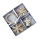 thumbnail image 4 of ornamento de paja de navidad decoraciones de fiesta en casa suministros en caja de plata, 4 of 5