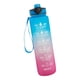 thumbnail image 4 of Botella De Agua PP Grande Jarra De Agua Para Exteriores Con Tapa Abatible Azul Rosa, 4 of 5