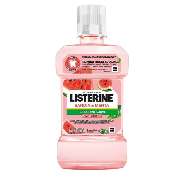 Enjuague Bucal Listerine Sandia, 250 ml