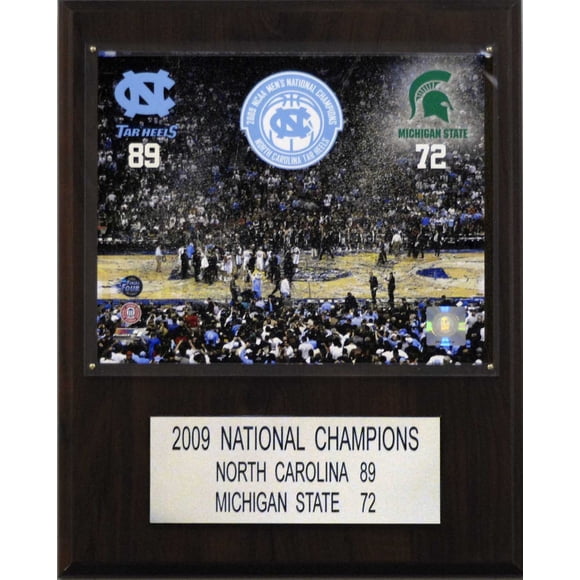 Placa C&I Collectables de baloncesto de la NCAA de Carolina del Norte 2009