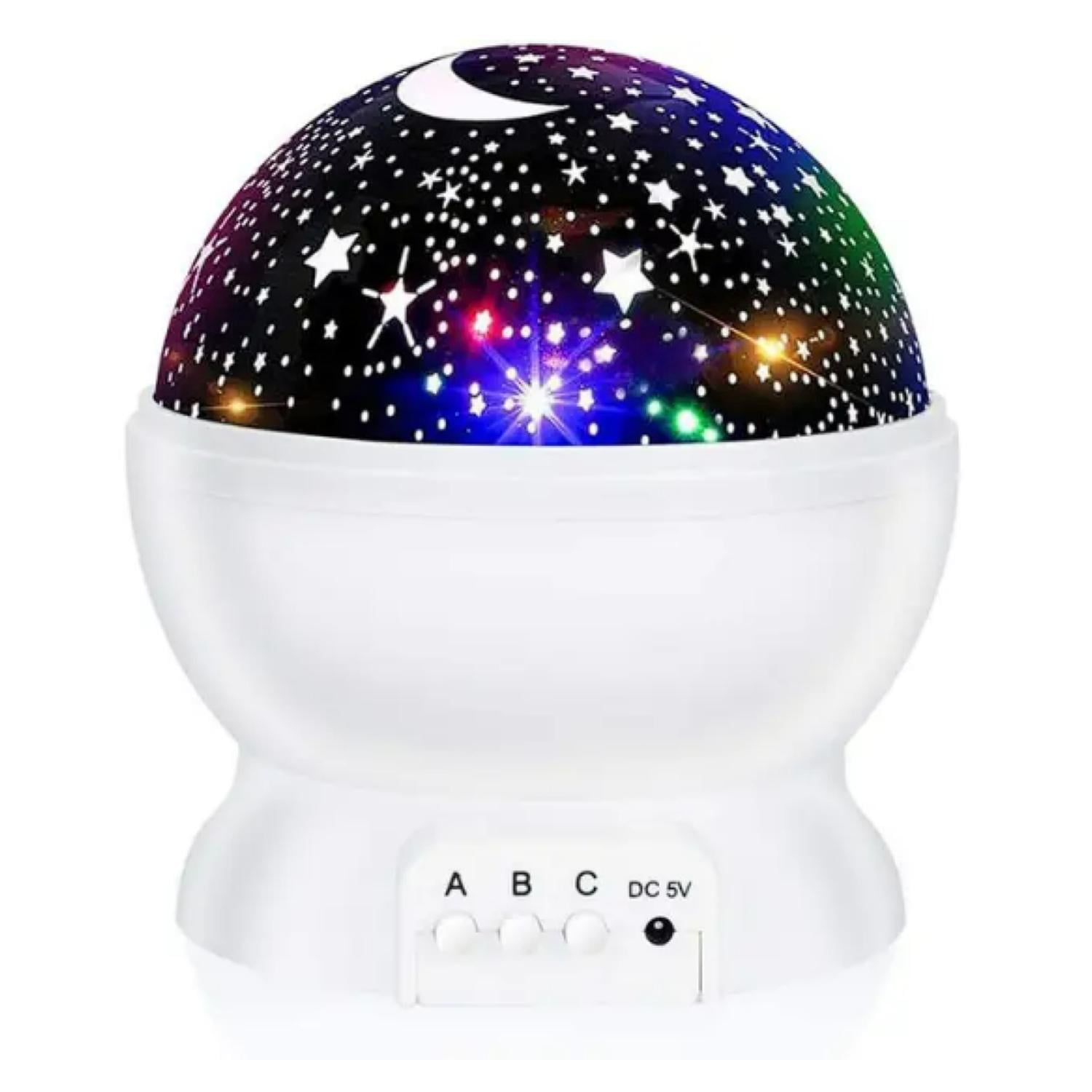 Genérico - Lampara Espanta Cuco Proyector Luces Led Estrellas Usb