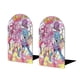 thumbnail image 1 of Jem y las Hologramas Sujetalibros decorativos temáticos, tope para estantería con base antideslizante, uso dual para hogar y oficina - 2 piezas, 1 of 6