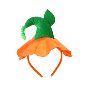 Bothyi - Diadema De Calabaza De Halloween Para Cosplay, Fiesta Temática De Maquillaje, Actuación En El Escenario, Esquina Doblada