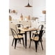 thumbnail image 4 of Silla Tolix de metal con Asiento de Madera Apilable Negra, 4 of 4