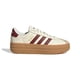 thumbnail image 3 of Zapatos Adidas VL Court Bold para mujer, color blanco/rojo oscuro 9.5, 3 of 9