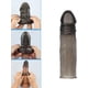 thumbnail image 5 of BG5T-7.08 Inch Negro Silicona Sleeves Enlargers Stretcher Growth Enlargehombrest Male Extension Sleeves Kit Sexy Juguete fo Hombres and Couples fo Lengthening, Enhancing Intimacy and Pleasure, 5 of 6