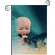 thumbnail image 1 of Bebé Jefe Blanco Niño-bandera de jardín temática. Regalo perfecto para fans, amigos y familiares, ideal para actividades al aire libre y decoración de fiestas.28CM*45CM, 1 of 5