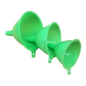Genérico - Pack X3 Embudo Plastico Embudo De Plastico Embudo Multiuso