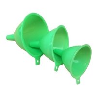 Genérico - Pack X3 Embudo Plastico Embudo De Plastico Embudo Multiuso