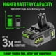 thumbnail image 4 of 4 Pzas Batería Li-ion de 18V 5Ah para Ryobi ONE+ Reemplazo para P108/P107/P105/P104/P103/P102/RB18L50 /BPL1820 Capacidad Real, 4 of 9