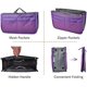 thumbnail image 2 of Organizador de Carteras Vercord Nylon Morado 8.2x2.5x5.5, 2 of 3