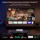 thumbnail image 2 of Proyector de video XENPONAD nativo 1080p 4K Smart con Google TV, 2 of 7