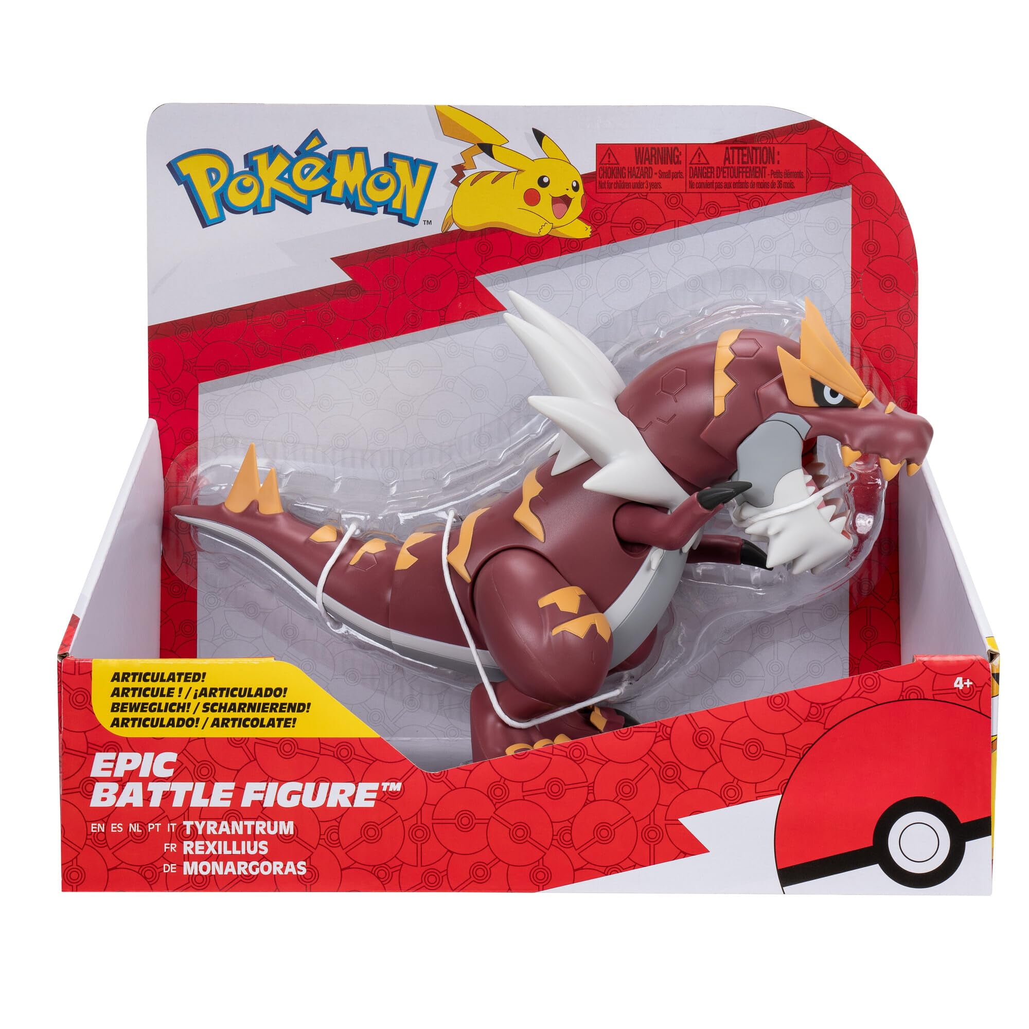Pokémon - Figura Pokemon Pkw3422 Monargoras Oficial 30cm