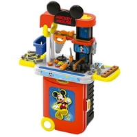 Disney - Juguete Set Maleta Herramientas 23 Piezas 3 En 1 Roja Mickey Mouse