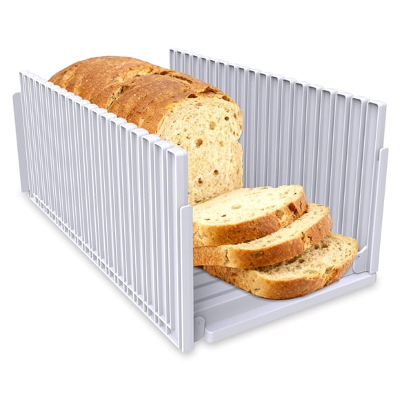 Cortador de Pan ZULFACY Plegable Ajustable Blanco