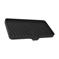 Bothyi - Soporte Para Jabonera Con Drenaje Automático, Bandeja De Jabón, Caja De Jabón Para Baño, Negro, Grande